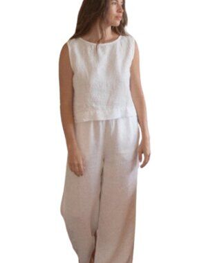 Gillian Stevens Finley Linen Pants - new